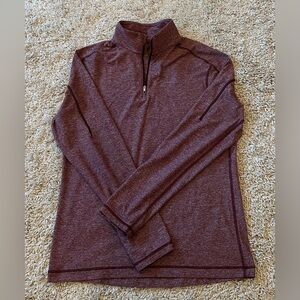 Lululemon Half-Zip Pullover, Burgundy